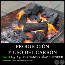 PRODUCCIN Y USO DEL CARBN - Ing. Agr. FERNANDO DAZ SHENKER - Mircoles, 15 de Noviembre de 2017